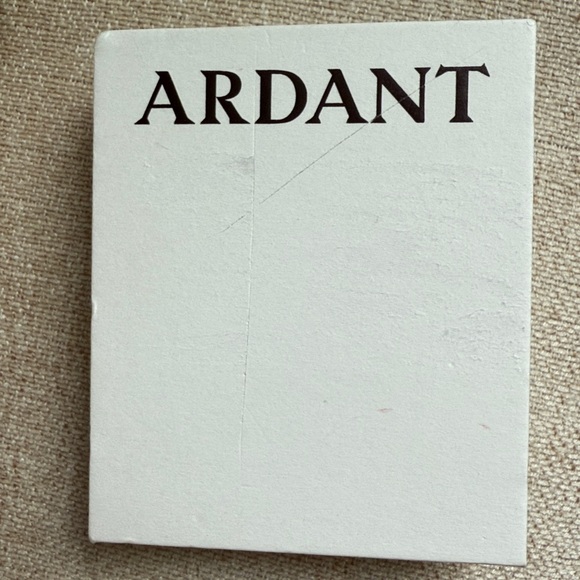 Ardant Stay Close Gold Teardrop Hoops with White Sapphire - Picture 3 of 8